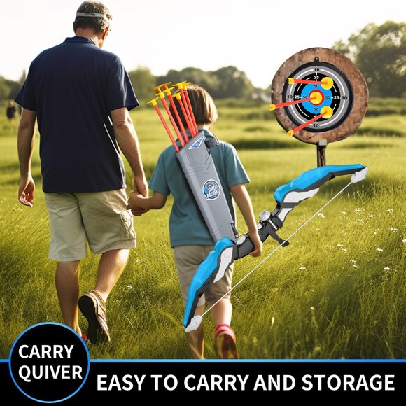 Bennol 2 - Pack Bow and Arrow for Kids 8-12, Kids Archery Set Toys - Picture 8 of 8